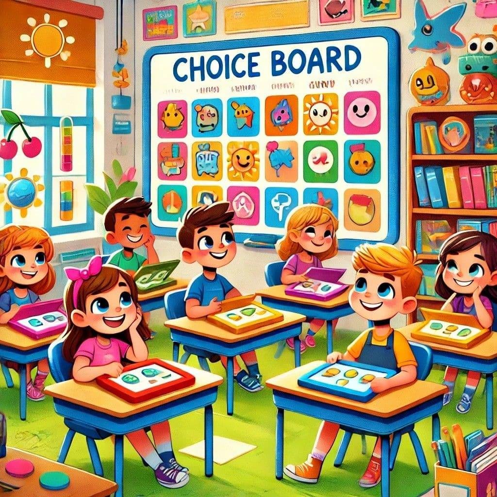 Choice Boards: Powerful Student Agency Through Differentiated Learning ...